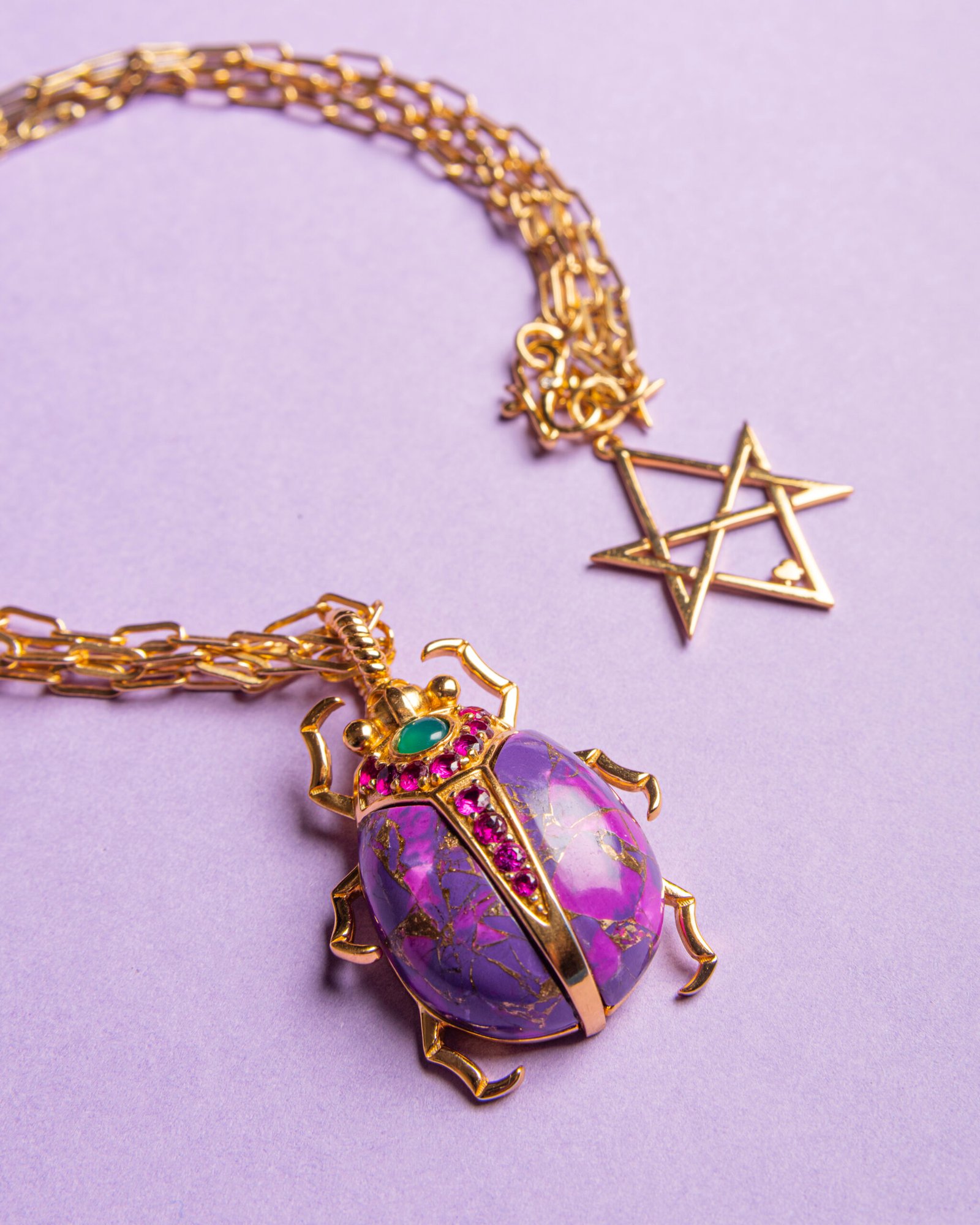 CLEOPATRA BEETLE PENDANT