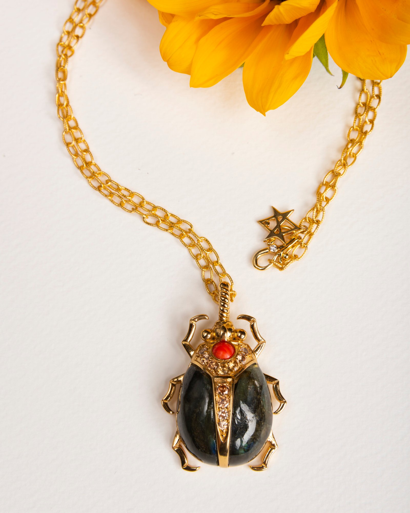 CLEOPATRA BEETLE PENDANT